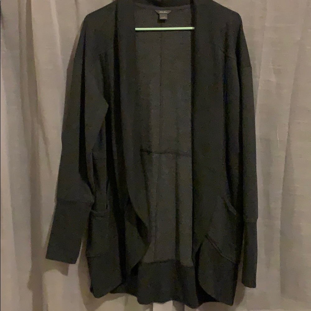 EDDIE BAUER Cardigan Wrap (fleece!)